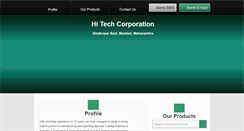 Desktop Screenshot of hitechcorporation.net