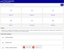 Tablet Screenshot of hitechcorporation.net